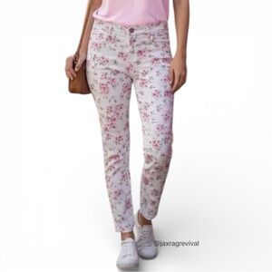 PJK Patterson J. Kincaid Sateen Floral Pants Size Medium